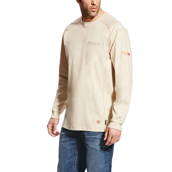 Ariat® FR Air Crew Long Sleeve T-Shirt - Ariat® FR Air Crew Long Sleeve T-Shirt - Image 0 of 1