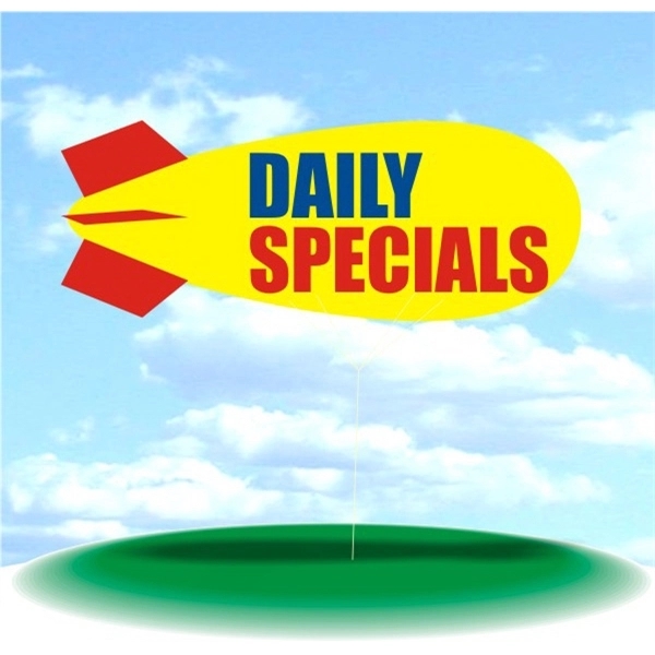 Helium Blimp Display - Sales - Helium Blimp Display - Sales - Image 1 of 27