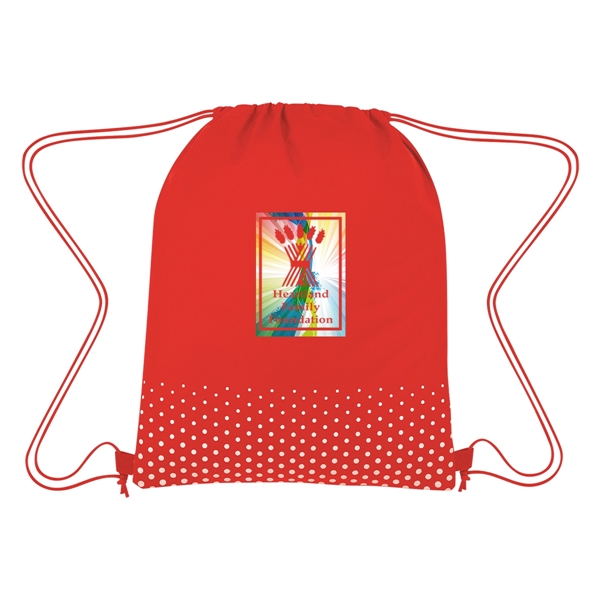 Connect The Dots Non-Woven Drawstring Bag - Connect The Dots Non-Woven Drawstring Bag - Image 15 of 25