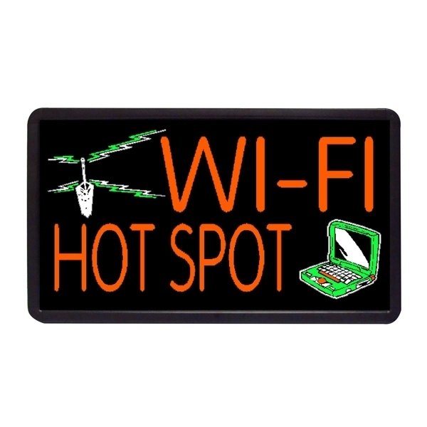13" x 24" Simulated Neon Sign - Phones/Electronics - 13" x 24" Simulated Neon Sign - Phones/Electronics - Image 2 of 6