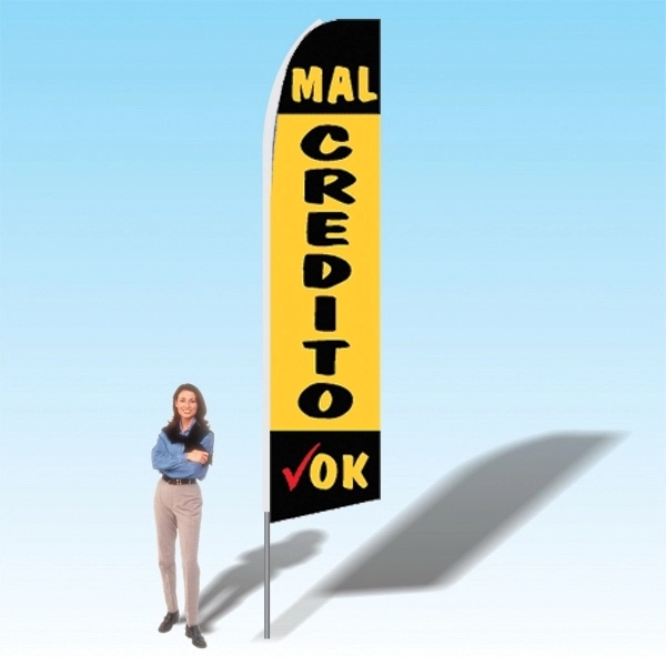 15ft. Advertising Banner Flag - Financial - 15ft. Advertising Banner Flag - Financial - Image 12 of 13