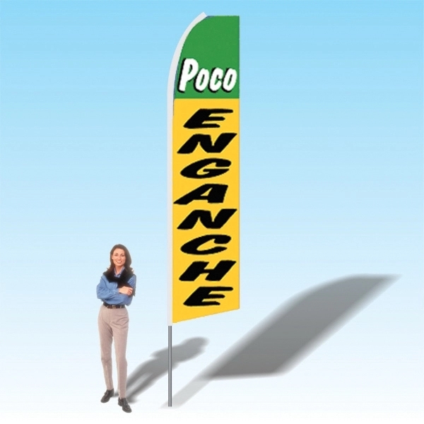 15ft. Advertising Banner Flag - Financial - 15ft. Advertising Banner Flag - Financial - Image 6 of 13