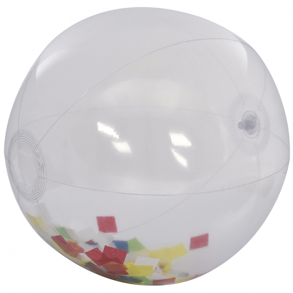 16" CONFETTI BEACH BALL Plum Grove