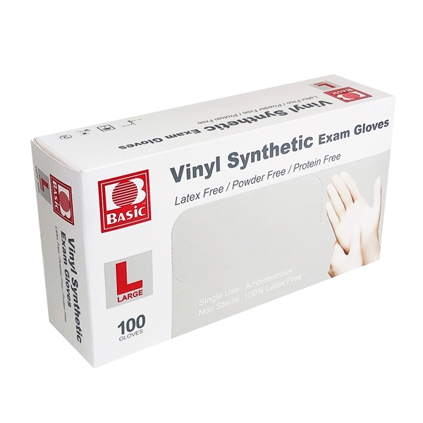 Disposable Vinyl Gloves Box Of 100 - Disposable Vinyl Gloves Box Of 100 - Image 2 of 3