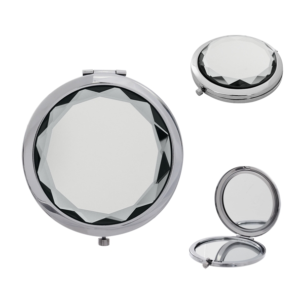 JEWELED COMPACT MIRROR - JEWELED COMPACT MIRROR - Image 4 of 4