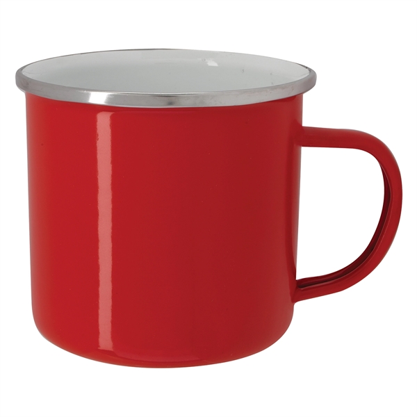 16 Oz. Enamel Campfire Mug - 16 Oz. Enamel Campfire Mug - Image 9 of 16