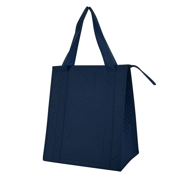 Dimples Non-Woven Cooler Tote Bag - Dimples Non-Woven Cooler Tote Bag - Image 21 of 27