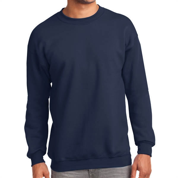 Port & Company® Essential Fleece Crewneck Sweatshirt - Port & Company® Essential Fleece Crewneck Sweatshirt - Image 7 of 17