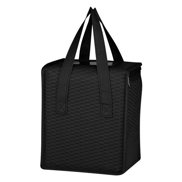 Non-Woven Wave Design Kooler Lunch Bag - Non-Woven Wave Design Kooler Lunch Bag - Image 19 of 19