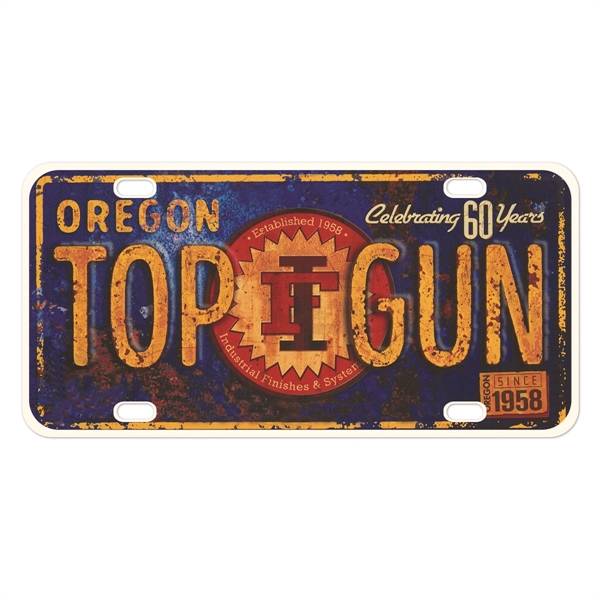 Aluminum Custom License Plate - Aluminum Custom License Plate - Image 1 of 3