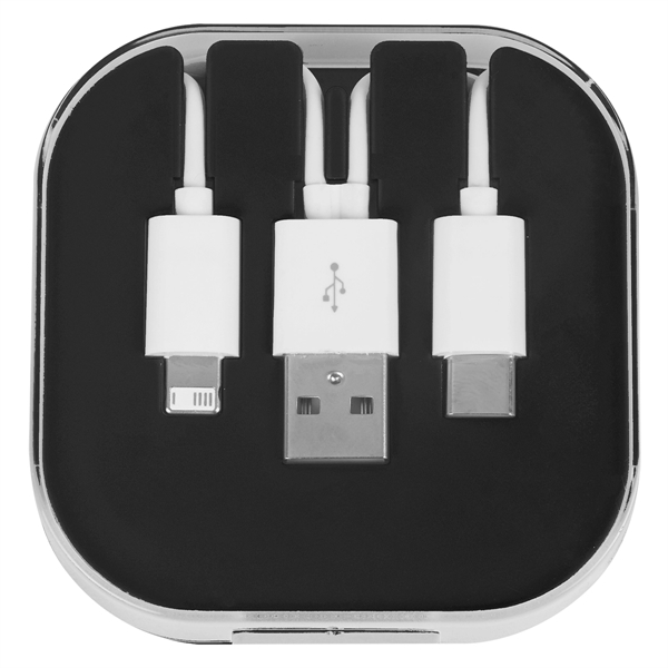 3-In-1 Charge Cable With Phone Stand - 3-In-1 Charge Cable With Phone Stand - Image 15 of 20