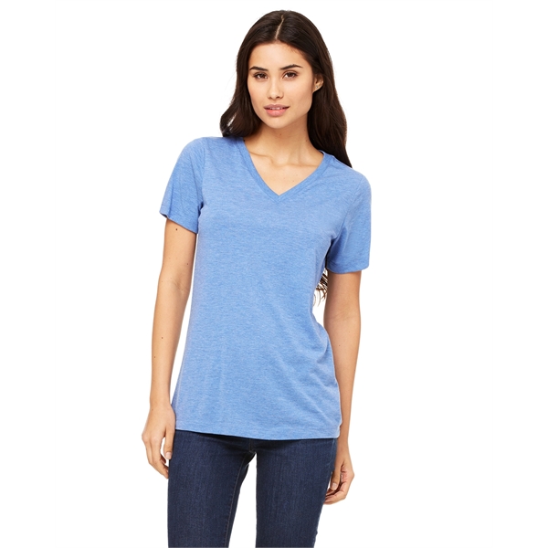 Bella + Canvas Ladies' Relaxed Jersey V-Neck T-Shirt - Bella + Canvas Ladies' Relaxed Jersey V-Neck T-Shirt - Image 70 of 218