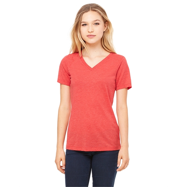 Bella + Canvas Ladies' Relaxed Jersey V-Neck T-Shirt - Bella + Canvas Ladies' Relaxed Jersey V-Neck T-Shirt - Image 72 of 218