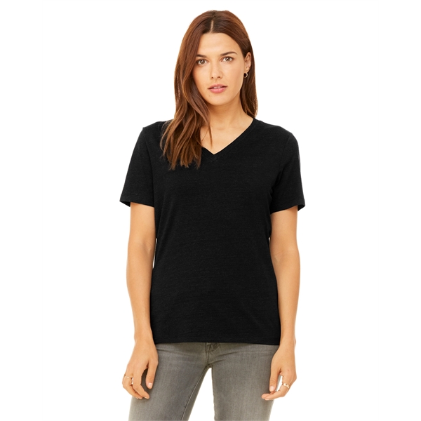 Bella + Canvas Ladies' Relaxed Jersey V-Neck T-Shirt - Bella + Canvas Ladies' Relaxed Jersey V-Neck T-Shirt - Image 73 of 218