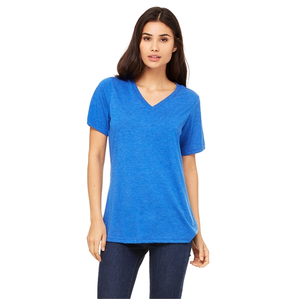 Bella + Canvas Ladies' Relaxed Jersey V-Neck T-Shirt - Bella + Canvas Ladies' Relaxed Jersey V-Neck T-Shirt - Image 75 of 218