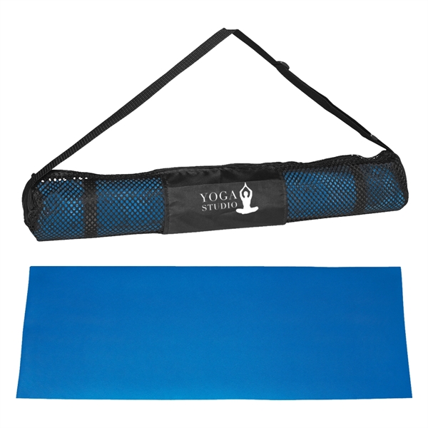Custom Yoga Mat And Carrying Case