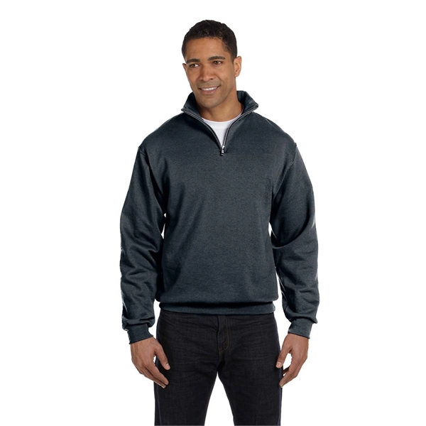 Jerzees Adult NuBlend® Quarter-Zip Cadet Collar Sweatshirt - Jerzees Adult NuBlend® Quarter-Zip Cadet Collar Sweatshirt - Image 25 of 71