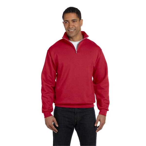 Jerzees Adult NuBlend® Quarter-Zip Cadet Collar Sweatshirt - Jerzees Adult NuBlend® Quarter-Zip Cadet Collar Sweatshirt - Image 26 of 71