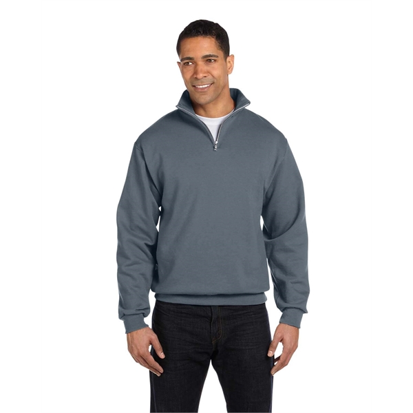 Jerzees Adult NuBlend® Quarter-Zip Cadet Collar Sweatshirt - Jerzees Adult NuBlend® Quarter-Zip Cadet Collar Sweatshirt - Image 31 of 77