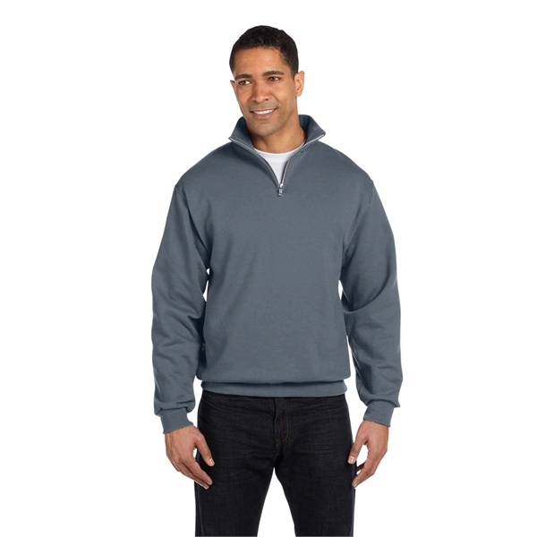 Jerzees Adult NuBlend® Quarter-Zip Cadet Collar Sweatshirt - Jerzees Adult NuBlend® Quarter-Zip Cadet Collar Sweatshirt - Image 29 of 71