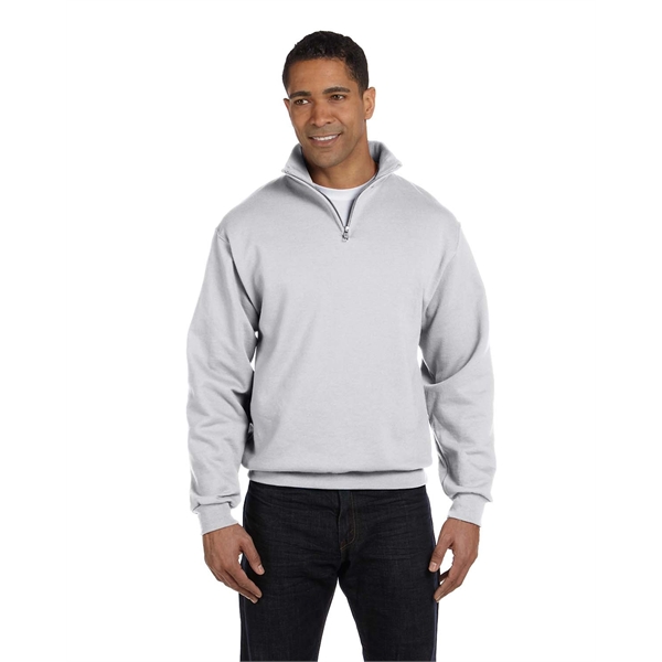 Jerzees Adult NuBlend® Quarter-Zip Cadet Collar Sweatshirt - Jerzees Adult NuBlend® Quarter-Zip Cadet Collar Sweatshirt - Image 32 of 77