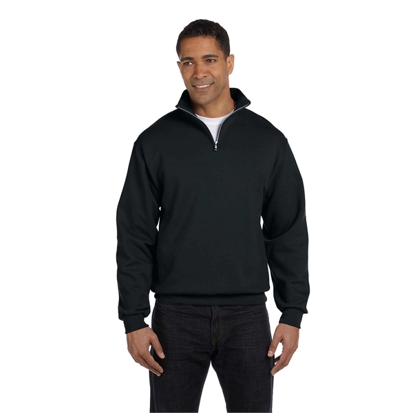 Jerzees Adult NuBlend® Quarter-Zip Cadet Collar Sweatshirt - Jerzees Adult NuBlend® Quarter-Zip Cadet Collar Sweatshirt - Image 33 of 77