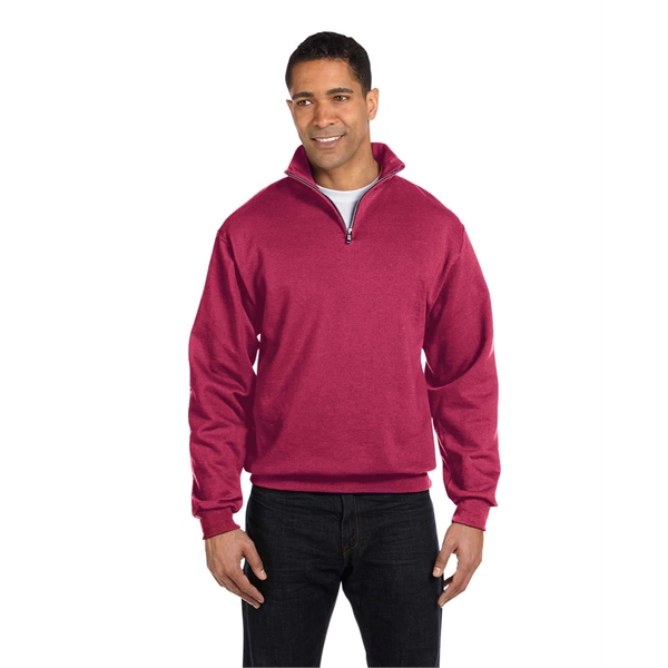 Jerzees Adult NuBlend® Quarter-Zip Cadet Collar Sweatshirt - Jerzees Adult NuBlend® Quarter-Zip Cadet Collar Sweatshirt - Image 38 of 77