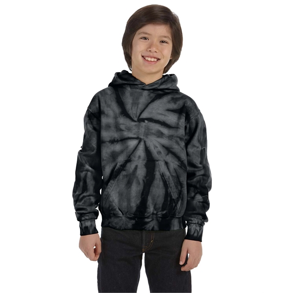 Tie-Dye Youth Pullover Hooded Sweatshirt - Tie-Dye Youth Pullover Hooded Sweatshirt - Image 19 of 83