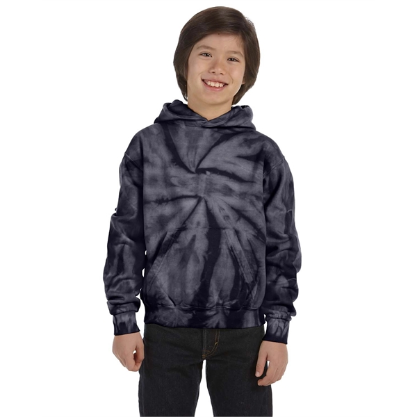 Tie-Dye Youth Pullover Hooded Sweatshirt - Tie-Dye Youth Pullover Hooded Sweatshirt - Image 21 of 83