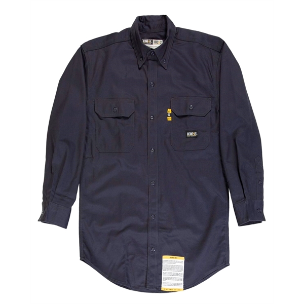 Berne Men's Flame-Resistant Button-Down Work Shirt - Berne Men's Flame-Resistant Button-Down Work Shirt - Image 0 of 6