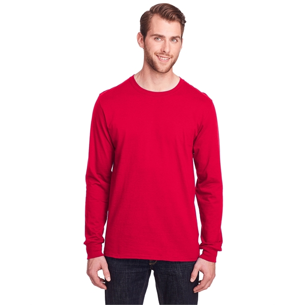 Fruit of the Loom Adult ICONIC™ Long Sleeve T-Shirt - Fruit of the Loom Adult ICONIC™ Long Sleeve T-Shirt - Image 21 of 59