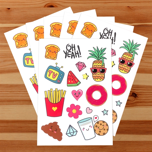 Printed Sticker Sheet - Printed Sticker Sheet - Image 4 of 4