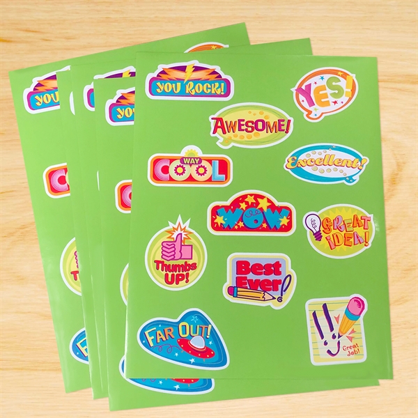 Printed Sticker Sheet - Printed Sticker Sheet - Image 1 of 4