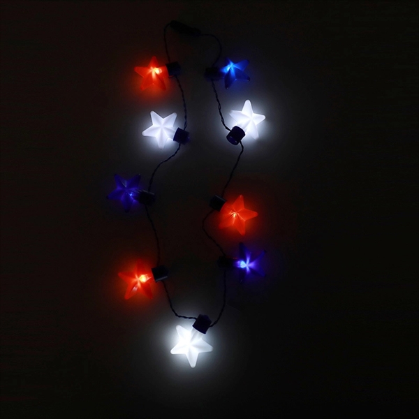 July 4th Light Up Necklace - July 4th Light Up Necklace - Image 2 of 2