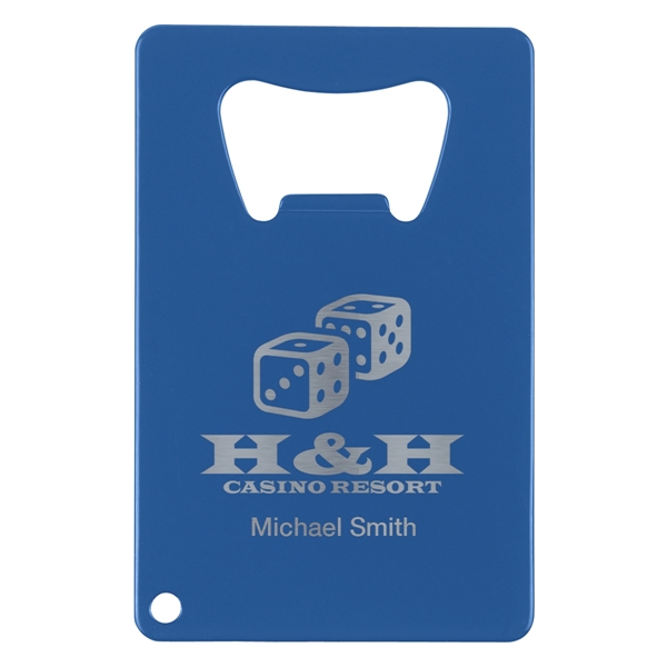 Credit Card Shaped Bottle Opener - Credit Card Shaped Bottle Opener - Image 11 of 25