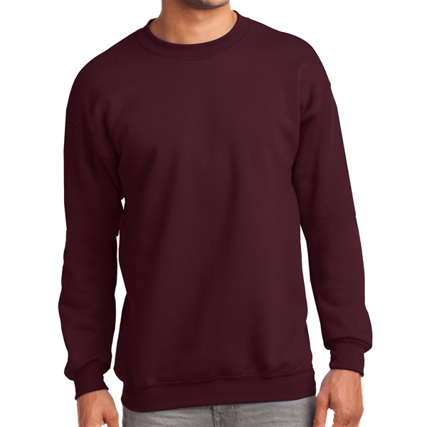 Port & Company® Essential Fleece Crewneck Sweatshirt - Port & Company® Essential Fleece Crewneck Sweatshirt - Image 10 of 17