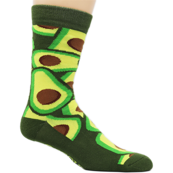 Custom Woven Pima Cotton Crew Dress Socks - Custom Woven Pima Cotton Crew Dress Socks - Image 4 of 7