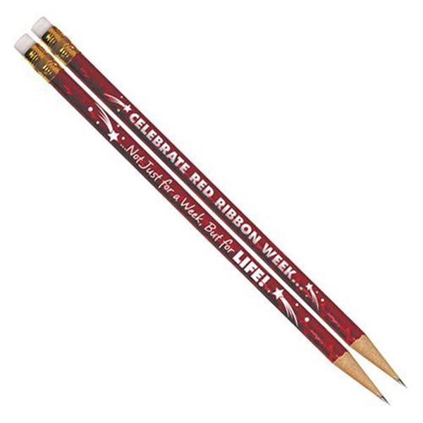 Red Sparkle Foil Pencils