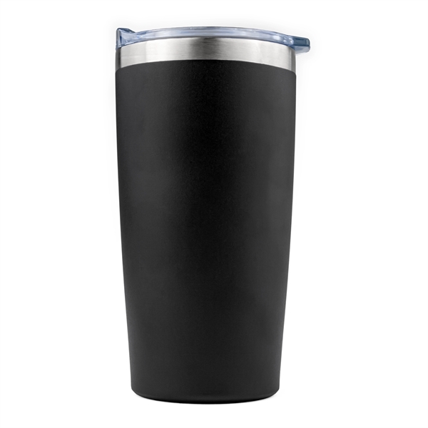 20 Oz. Sip Tek Powder Coated Tumbler with Clear Slide Lid 1C - 20 Oz. Sip Tek Powder Coated Tumbler with Clear Slide Lid 1C - Image 1 of 6