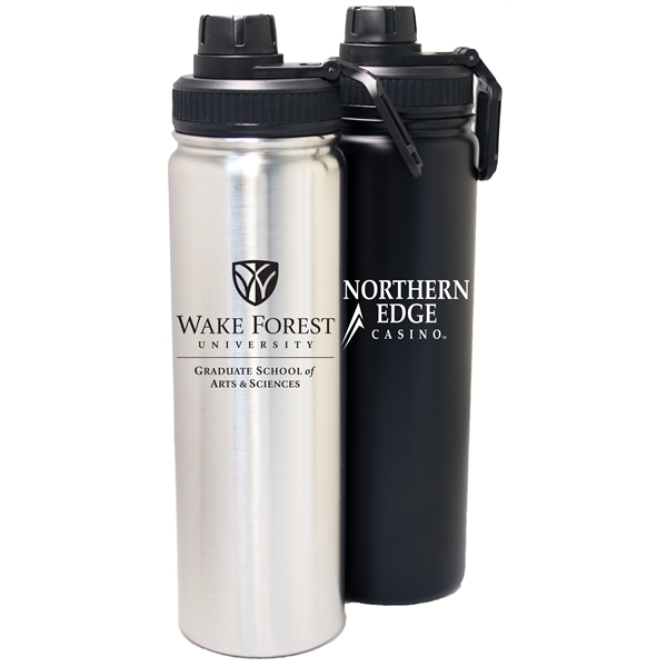 Vacuum insulated sports bottle w/ twist on lid/spout - Vacuum insulated sports bottle w/ twist on lid/spout - Image 4 of 4
