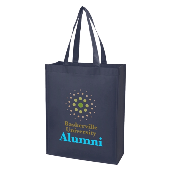 Matte Laminated Non-Woven Shopper Tote Bag - Matte Laminated Non-Woven Shopper Tote Bag - Image 7 of 15