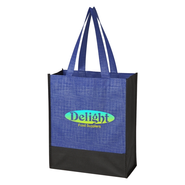 Crosshatch Mini Non-Woven Tote Bag - Crosshatch Mini Non-Woven Tote Bag - Image 9 of 25