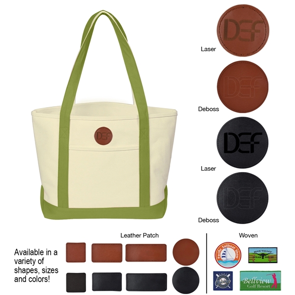 Medium Starboard Cotton Canvas Tote Bag - Medium Starboard Cotton Canvas Tote Bag - Image 16 of 36