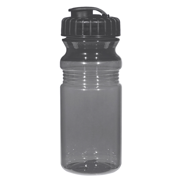 20 Oz. Poly-Clear™ Fitness Bottle With Super Sipper Lid - 20 Oz. Poly-Clear™ Fitness Bottle With Super Sipper Lid - Image 4 of 15
