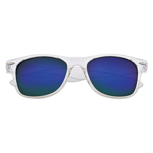 Crystalline Mirrored Malibu Sunglasses - Crystalline Mirrored Malibu Sunglasses - Image 18 of 21