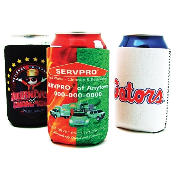 Recycled Neoprene Can Cooler - Full Color - Recycled Neoprene Can Cooler - Full Color - Image 3 of 7