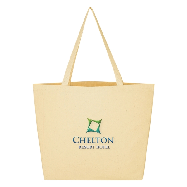 Custom The Outing Cotton Twill Tote Bag