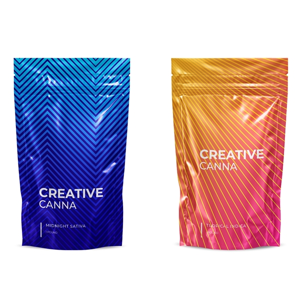 Custom Mylar Barrier Bags - One Pound - Custom Mylar Barrier Bags - One Pound - Image 0 of 9