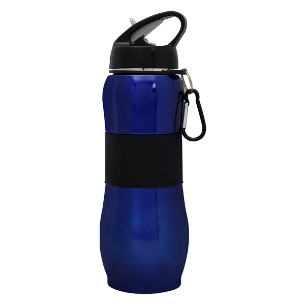 28 Oz. Stainless Steel Sport Grip Bottle - 28 Oz. Stainless Steel Sport Grip Bottle - Image 1 of 7