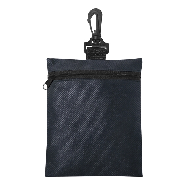 Custom Non-Woven Zippered Pouch
